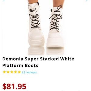 Demonia Super Stacked Boots
